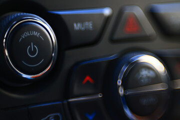 control panel in the car, auto transport technologies