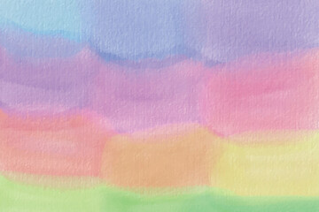 watercolor pastel background hand painted. aquarelle colorful stains on paper