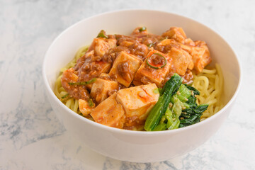 麻婆豆腐ラーメン