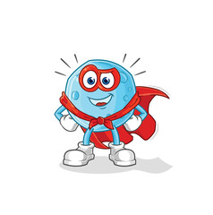 blue moon heroes vector. cartoon character