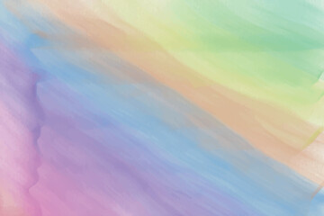 watercolor pastel background hand painted. aquarelle colorful stains on paper