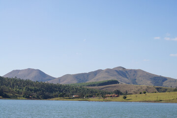 lake in the mountains