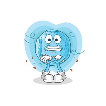 recommend clip art: blue moon cold illustration. character vector