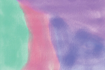 watercolor pastel background hand painted. aquarelle colorful stains on paper