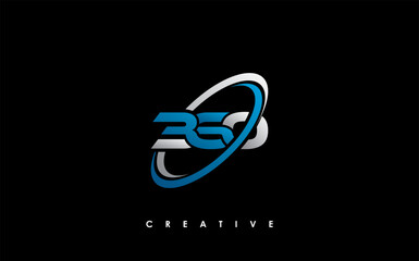 360 Letter Initial Logo Design Template Vector Illustration