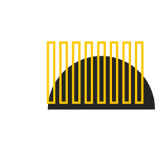 Memphis Abstract Geometric Shape