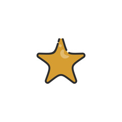 moon and stars icon vector