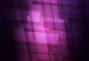 Obraz premium Dark Purple vector backdrop with rhombus.