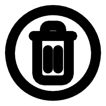 trash line icon