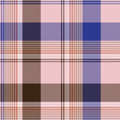 Rainbow Pastel Plaid textured Seamless Pattern