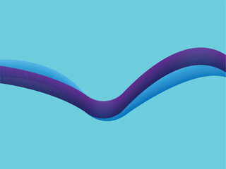 abstract background with blue and purple curve element for wallpaper and banner