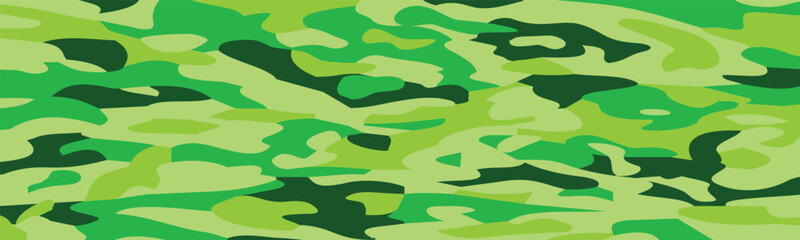 Vector. Abstract header banner background. Differently shaped forms with shades of varying green color palettes.
