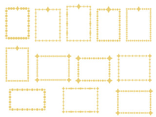 丸、四角星　四角FG2