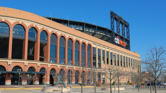 CitiField Stadium - home of the New York Mets - NEW YORK, UNITED STATES - FEBRUARY 14, 2023
