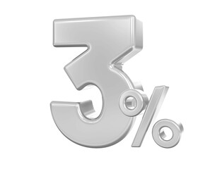 3 Percent Silver Sale of Discount