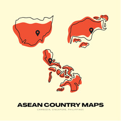  A Set of ASEAN Country Maps