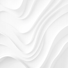 Naklejka na ściany i meble Abstract white wave curve on grey luxury background. Light gray and white wave flowing modern soft luxury texture with smooth and clean vector subtle abstract background. white wave.