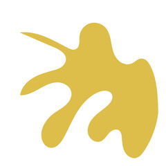 Yellow Abstract Shapes 