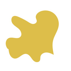 Yellow Abstract Shapes 