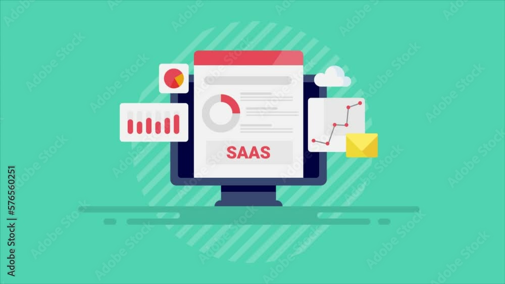 Poster saas analytics displays data metrics improving digital marketing strategy increase web traffic growt