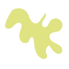 Yellow Abstract Shapes 