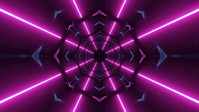 VJ light event particles concert intro game edm music stage party openers titles led neon tunnel background loop