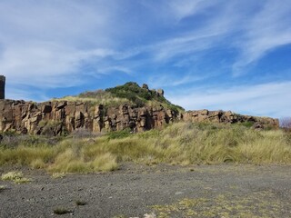 landscape with rocks