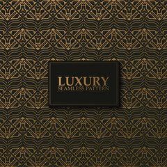 luxury dark seamless pattern background