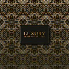 luxury dark seamless pattern background