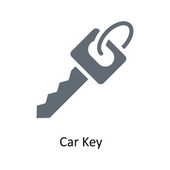 Car Key  Vector Solid Icons. Simple stock illustration stock