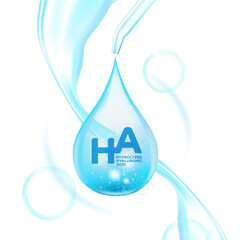 hydrolyzed hyaluronic acid serum Skin Care Cosmetic