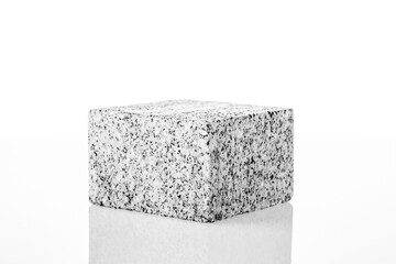 stand for stone objects, blank for design, samples of artificial stone