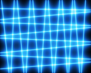 abstract neon blue background with lines
