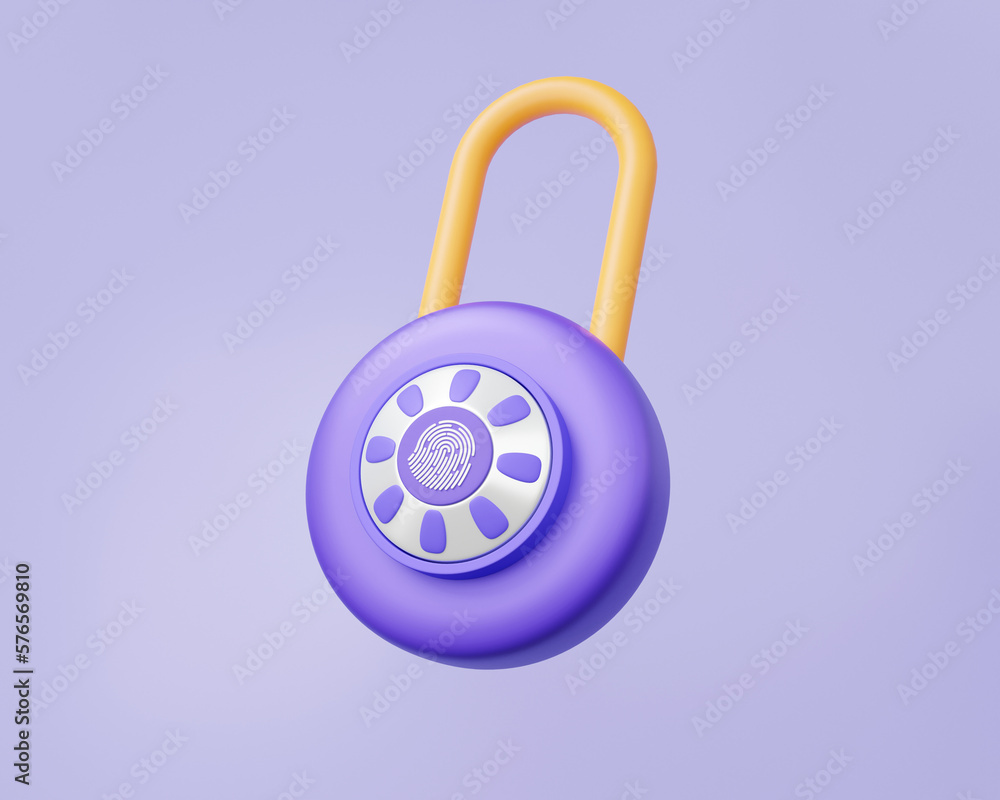 Poster unlock access account identity touch id privacy password secure personal data information. fingerpri