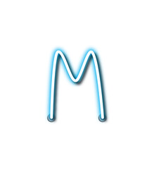 Obraz premium letter m