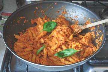 Pasta With Dried Tomatoes And Ricotta Cheese Pesto