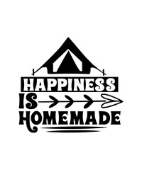 happiness is homemade svg