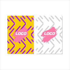 Abstract Background texture with grunge vector illustration for book cover,poster,pink color on white background