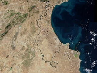 Sousse, Tunisia. Low-res satellite. No legend