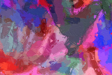 Beautiful colorful abstract geometric texture