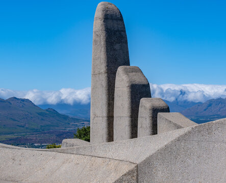 The Afrikaans Language Monument near Paarl in the Western Cape Province South Africa
