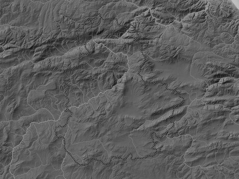 Corum, Turkiye. Grayscale. No legend