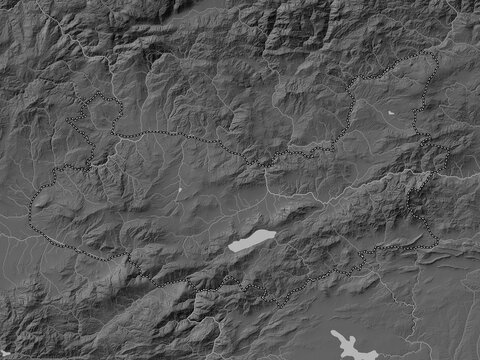Elazg, Turkiye. Grayscale. No legend