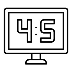 Online Scoreboard Icon Style