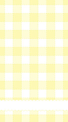 ⭐︎16:9レモンブロックチェックレーススマホ壁紙⭐︎