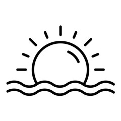 Sunset Icon Style