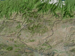 Gumushane, Turkiye. High-res satellite. No legend