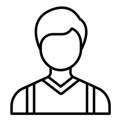 Obraz premium Shopkeeper Icon Style