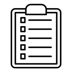 Fototapeta premium Guestlist Icon Style