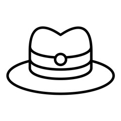 Men Hat Icon Style